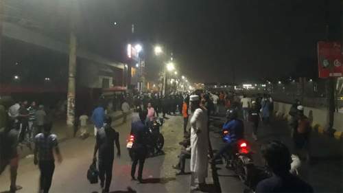 রাজধানীতে র‌্যাব-পুলিশের সঙ্গে মাদ্রাসা ছাত্রদের ধাওয়া-পাল্টা ধাওয়া