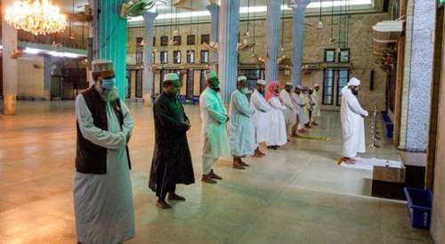 তারাবিসহ জামাতে অংশ নিতে পারবেন সর্বোচ্চ ২০ মুসল্লি