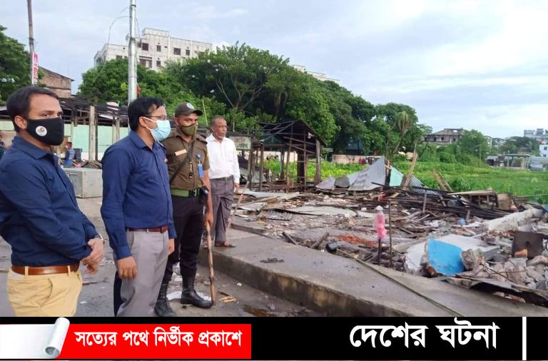 দাউদকান্দিতে সরকারের নিজস্ব তিন কোটি টাকার সম্পত্তি অবৈধ দখলদার মুক্ত।