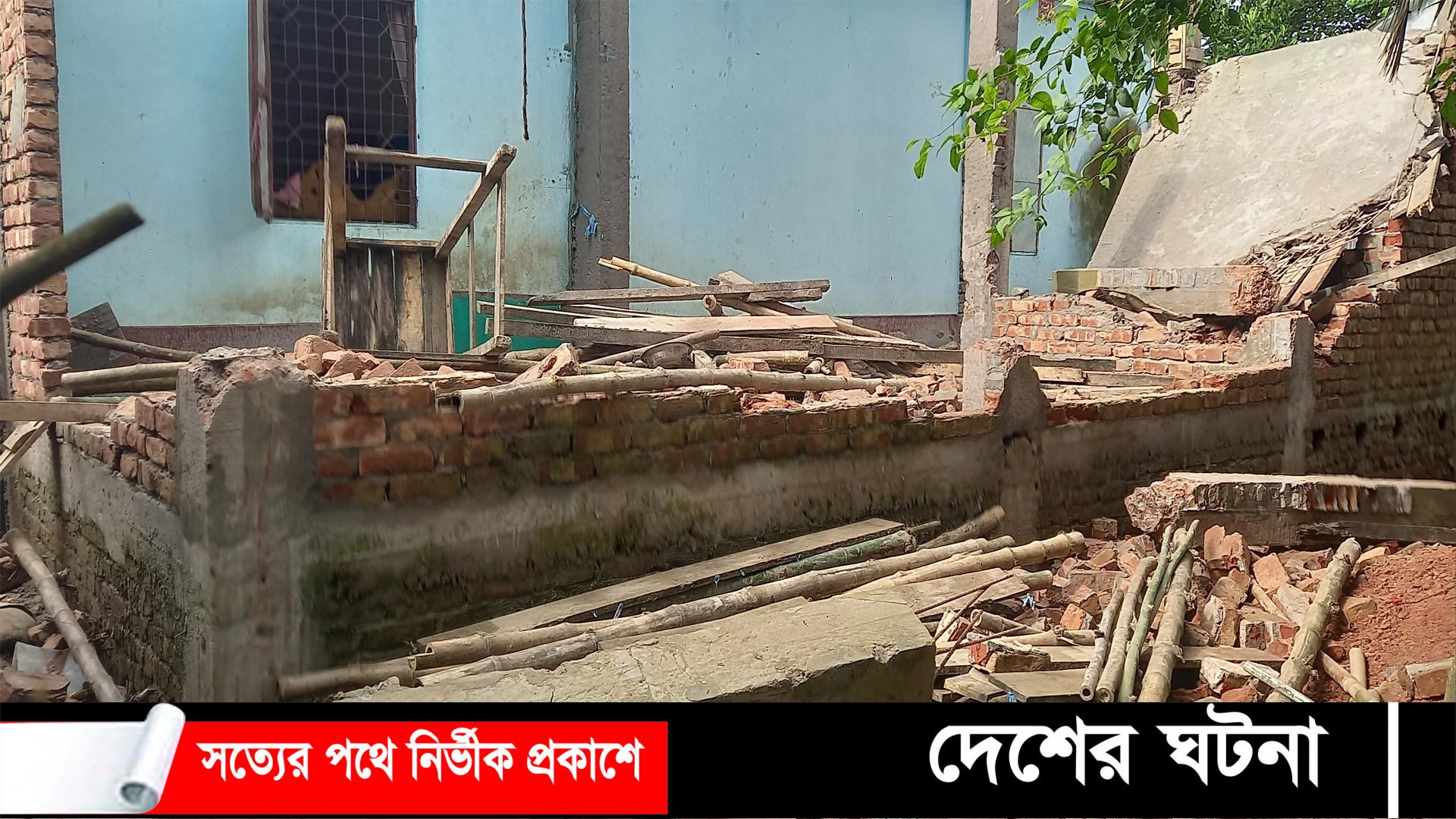 মুরাদনগরে চাদাঁ না পেয়ে নির্মানাধীন বিল্ডিং ভাংচুর ও লুটপাটের অভিযোগ