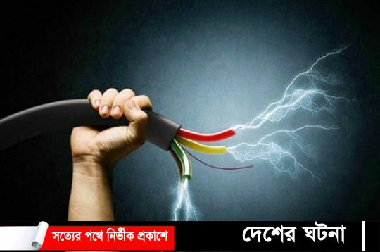 বিদ্যুতের তার ছিঁড়ে সড়কে প্রাণ গেলো দাদা-নাতির