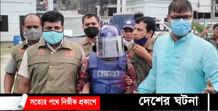 পূজামণ্ডপে কোরআন রাখার ঘটনায় আটক ইকবালকে কুমিল্লায় আনা হয়েছে