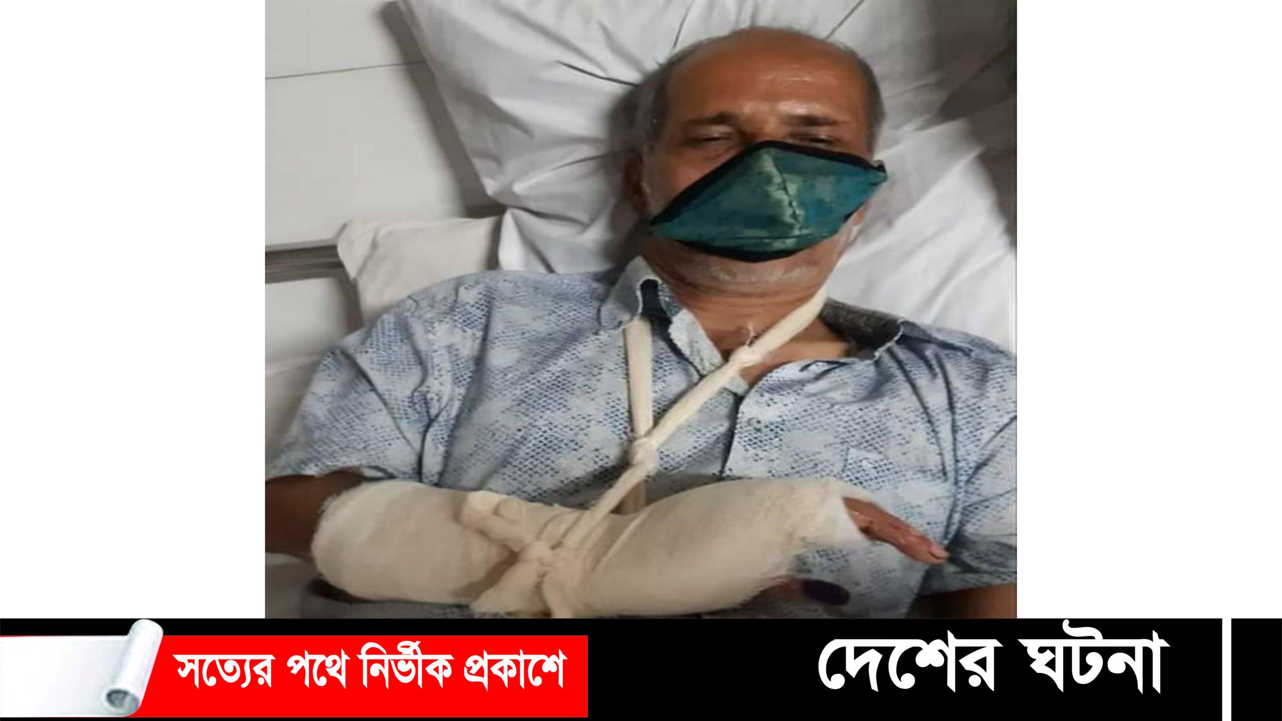 বরিশালে পত্রিকা অফিসে হামলা, জেষ্ঠ্য সাংবাদিক আলম রায়হান আহত