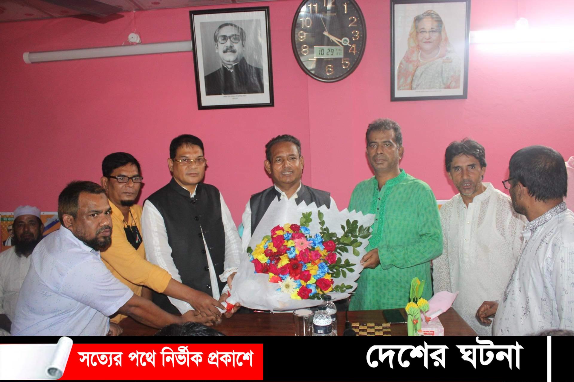 দেবীদ্বার পৌরসভার ৯নং ওয়ার্ড আওয়ামীলীগের কার্যালয় উদ্ভোধন