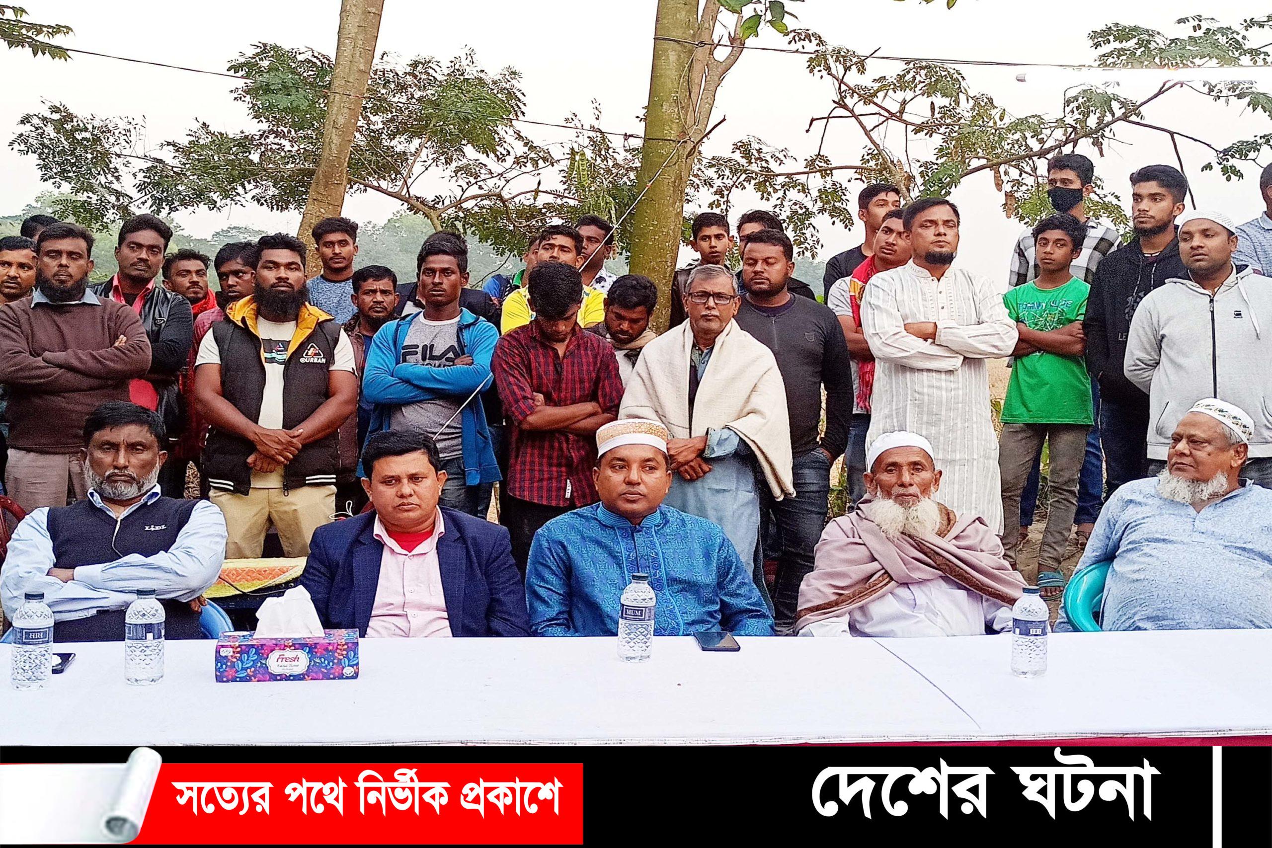 মুরাদনগরে চেয়ারম্যান প্রার্থী কবিরের উঠান বৈঠক