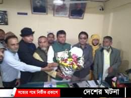 লক্ষ্মীপুর সাংবাদিক ফোরামের উদ্যোগে নবনির্বাচিত মেয়র মাসুম ভূইয়ার সাথে মতবিনিময়