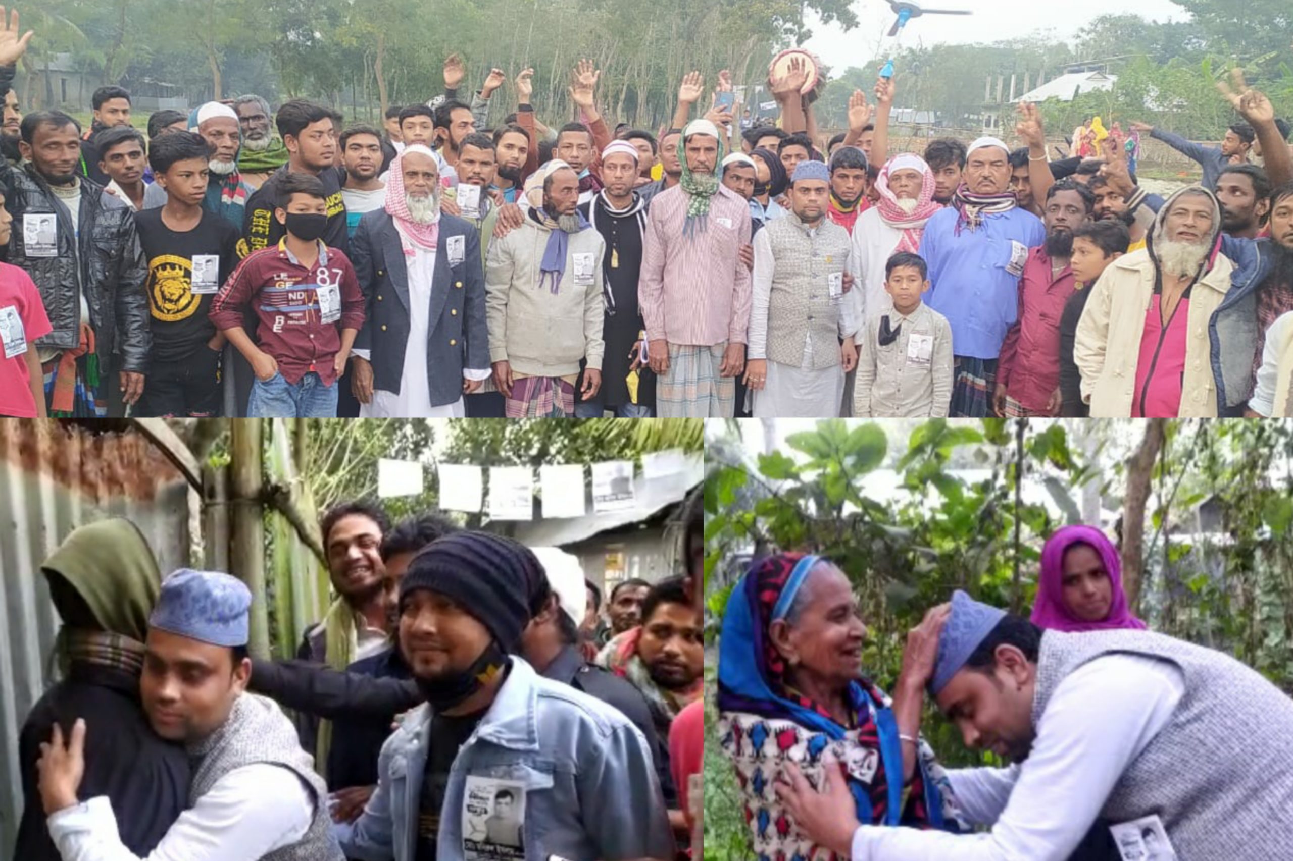 মানুষের ঘরে ঘরে প্রচার-প্রচারণা ও গণসংযোগে ব্যস্ত দারোরা ২নং ওয়ার্ড মেম্বার প্রার্থী মনিরুল ইসলাম