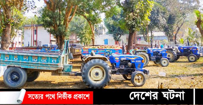 দেবীদ্বারে বেপরোয়া ট্রাক্টর কেড়ে নিল বৃদ্ধার প্রাণ