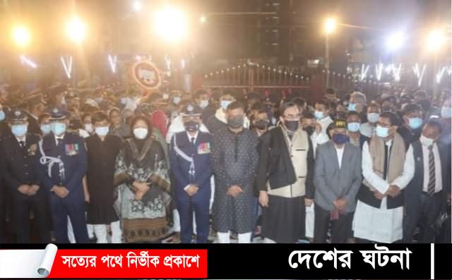 কুমিল্লায় ভাষা শহীদের প্রতি শ্রদ্ধা নিবেদন করলেন জেলা প্রশাসন