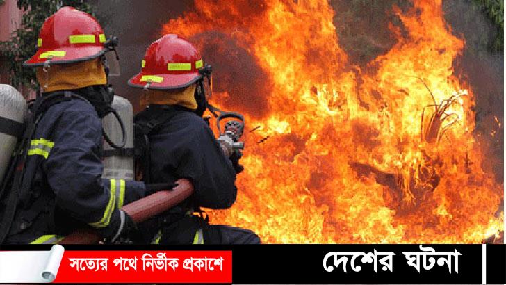 কল্যাণকাঠি আবাসনে অগ্নিকান্ডে ১০ টি ঘরে আগুন ১৫ লক্ষাধিক টাকার ক্ষতি