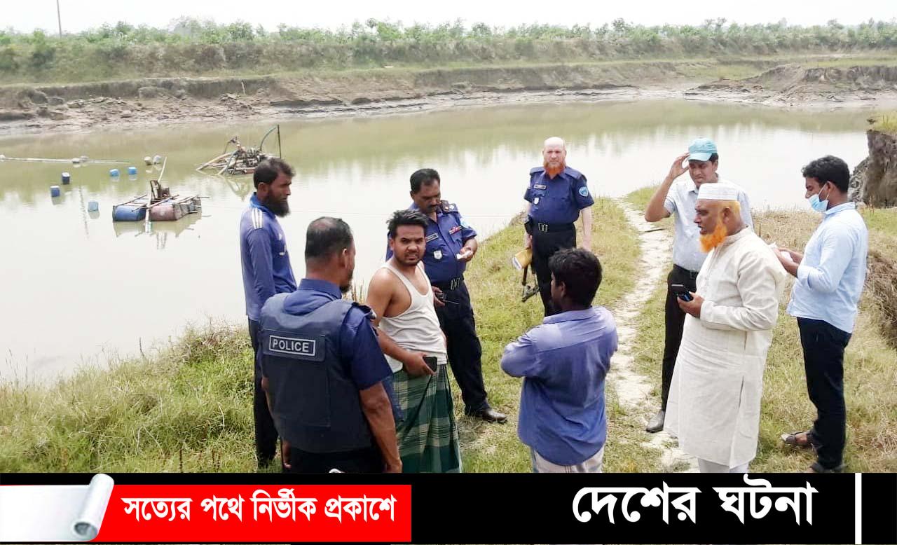 অবৈধ ড্রেজার দিয়ে মাটি উত্তোলনের দায়ে ৫০ হাজার টাকা জরিমানা ৫টি মেশিন জব্দ