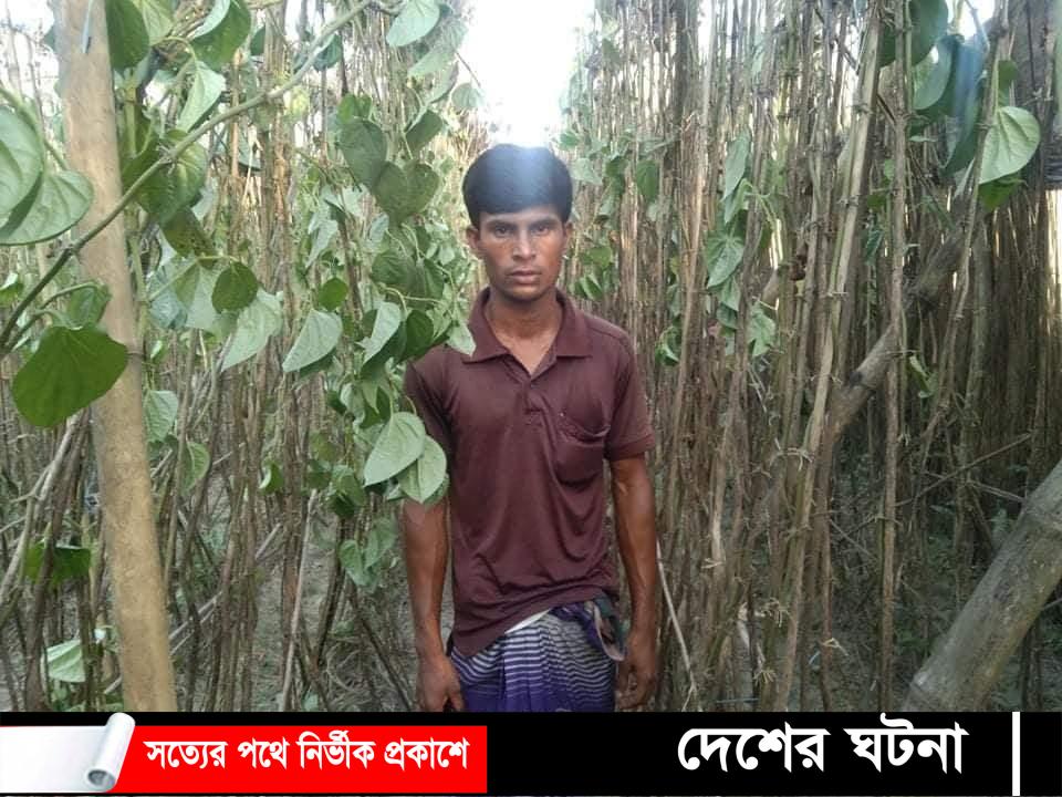 গৃহবধুর শ্লীলতাহানির চেষ্টায় ব্যার্থ হয়ে পানের বরজে আক্রমণ