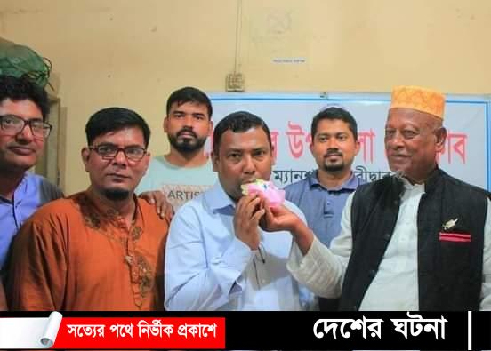 দেবীদ্বার উপজেলা প্রেসক্লাবের সভাপতি সৈয়দ বাবুলের শুভ জন্মবার্ষিকী পালন