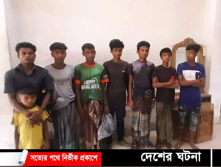 সোনাগাজীতে ৮রোহিঙ্গাকে রেখে পালিয়েছে মাঝি