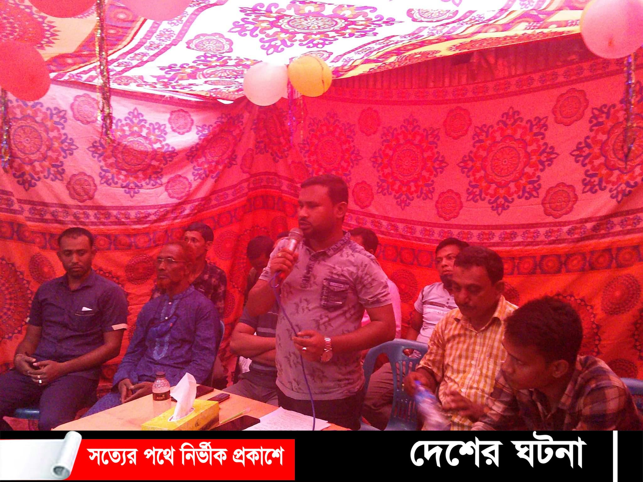 পলাশবাড়ীর পবনাপুরে তাঁতীলীগের কমিটি অনুমোদন