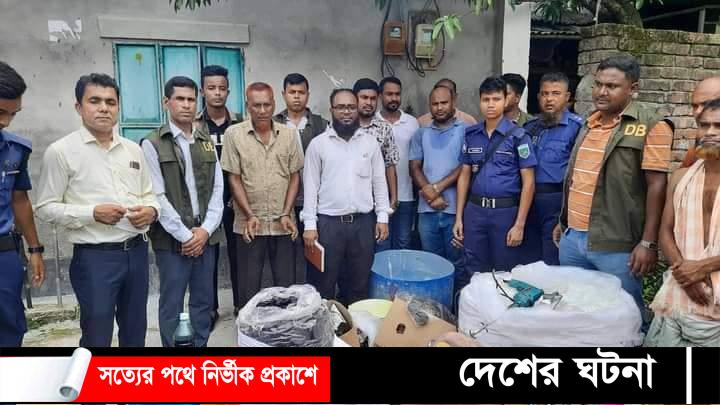 পাবনায় নকল বিদেশি প্রসাধনী জব্দ,ডিবি’র জ্বালে আটক-১