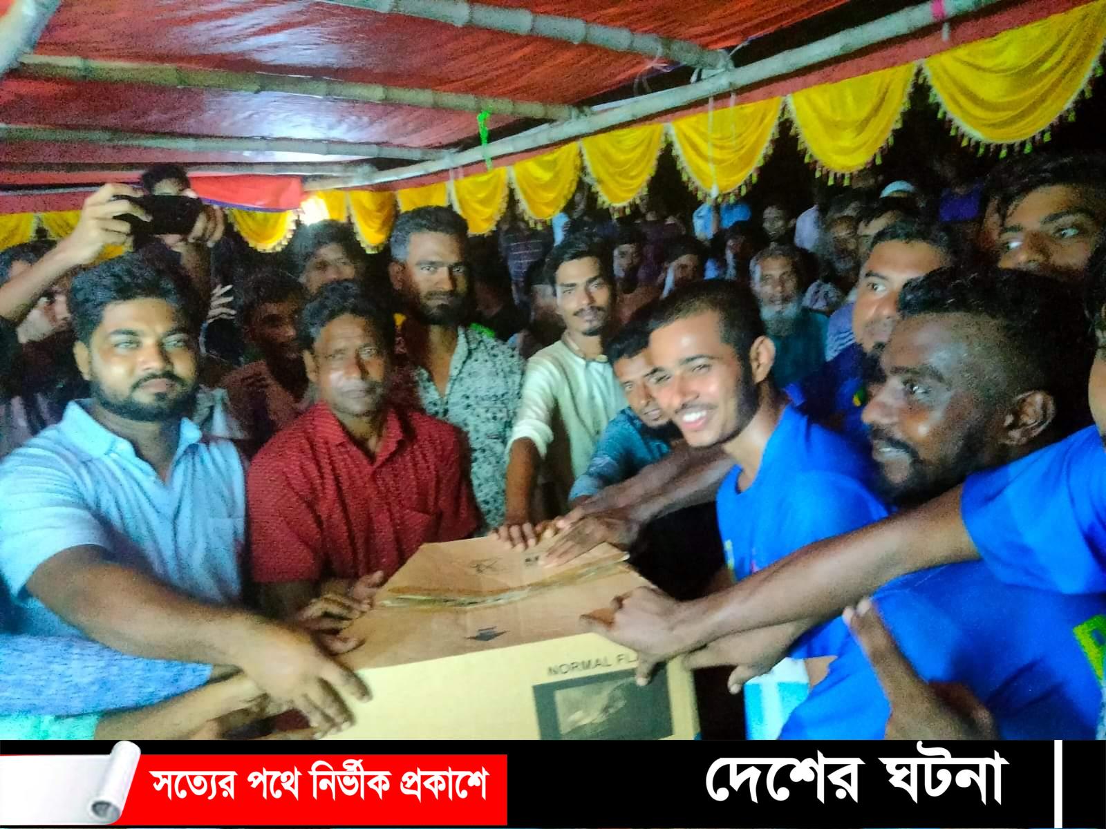 কৈয়া বাজারে ৮ দলীয় ফুটবল খেলা প্রতিযোগিতা