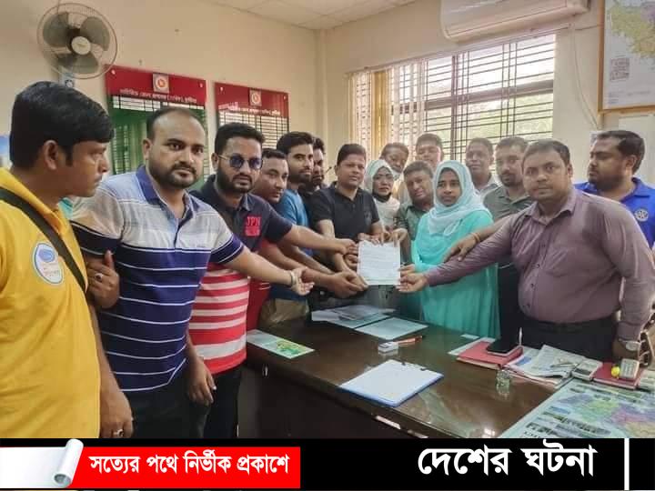 সাংবাদিক হত্যাকান্ডে জড়িতদের গ্রেফতার দাবিতে প্রধানমন্ত্রীর কাছে বিএমএসএফের স্মারকলিপি 