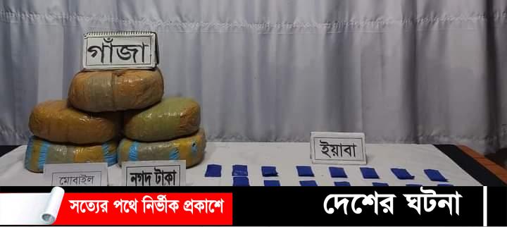 কুমিল্লায় র‌্যাবের পৃথক অভিযানে গাঁজা ও ইয়াবাসহ আটক ২