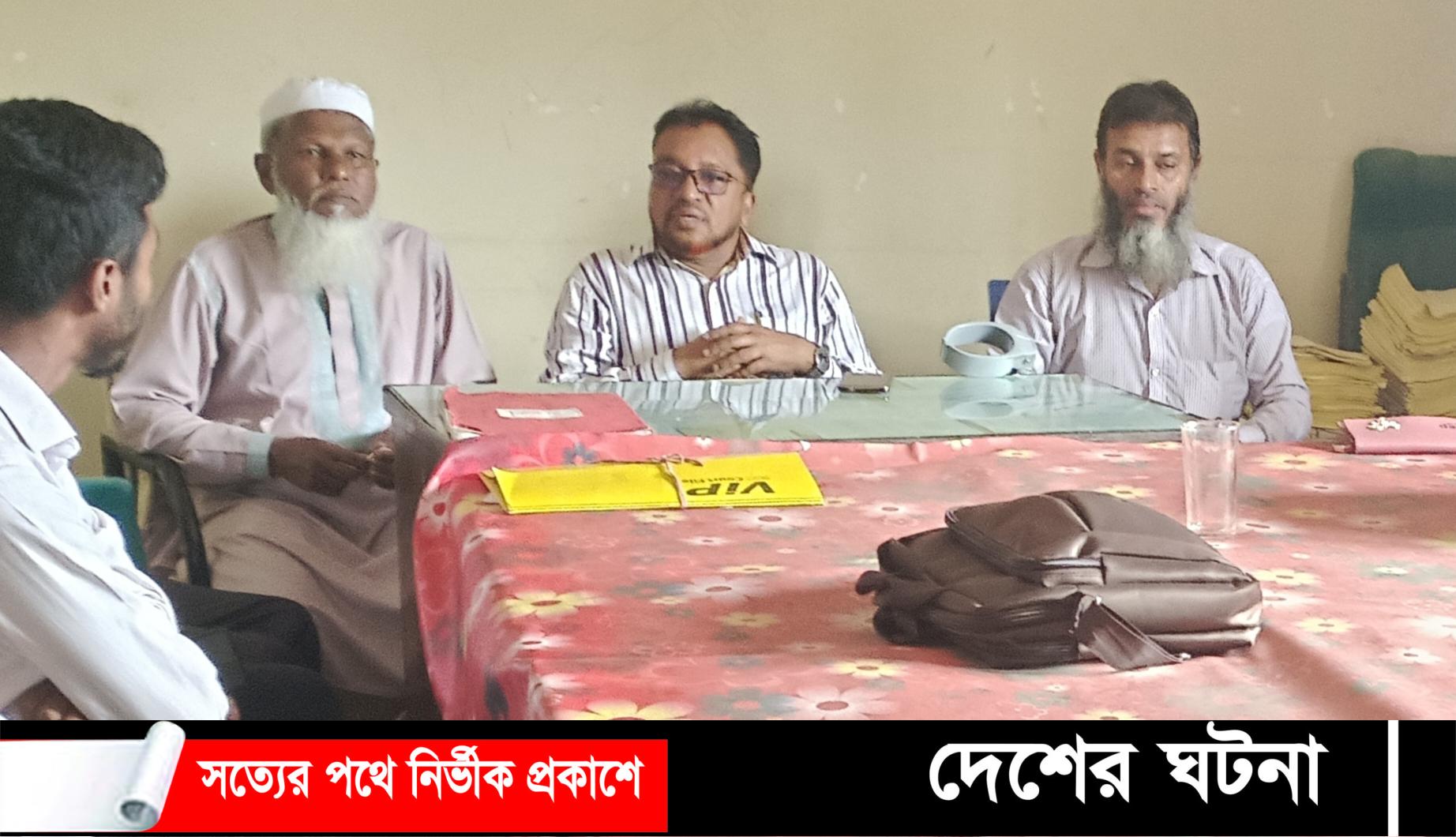 দেবীদ্বার অক্সফোর্ড স্কুলে শিক্ষার মানোন্নয়নে মাধ্যমিক শিক্ষা অফিসার’র পরামর্শ সভা