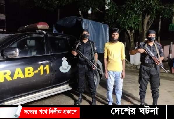 কুমিল্লায় ০৬ কেজি গাঁজাসহ এক মাদক ব্যবসায়ী আটক