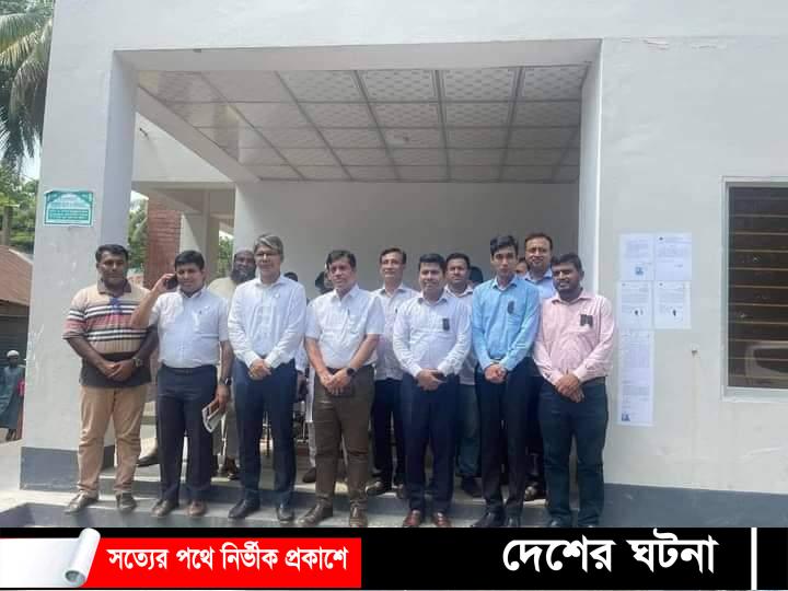 সোনাগাজীর ওলামা বাজার বহুতল ভবন মার্কেট পরিদর্শন করেন জেলা প্রশাসক