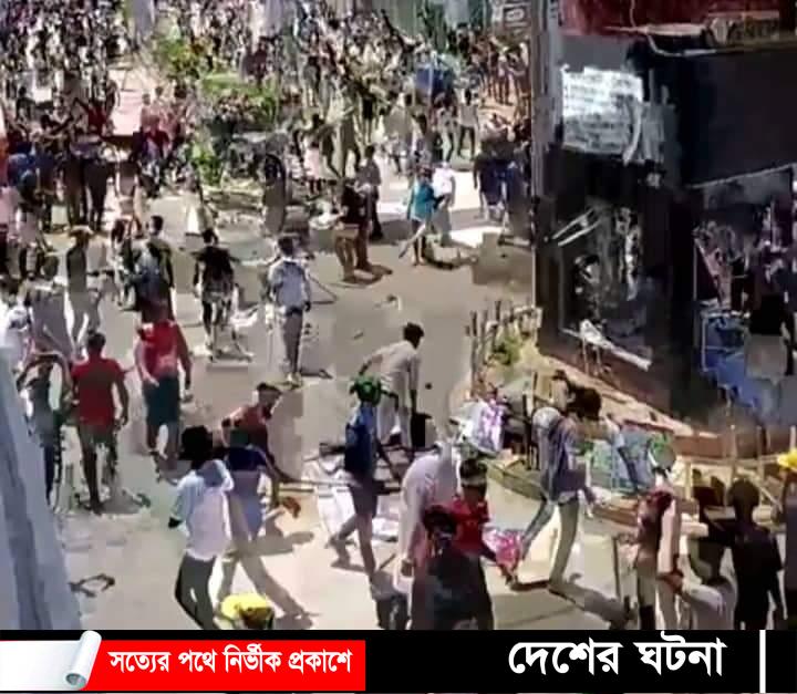 কুমিল্লায় বিএনপি-পুলিশের সংঘর্ষ