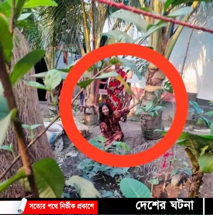 যৌতুকের জন্য গৃহবধূকে গাছের সাথে বেঁধে নির্যাতন শ্বাশুরী আটক