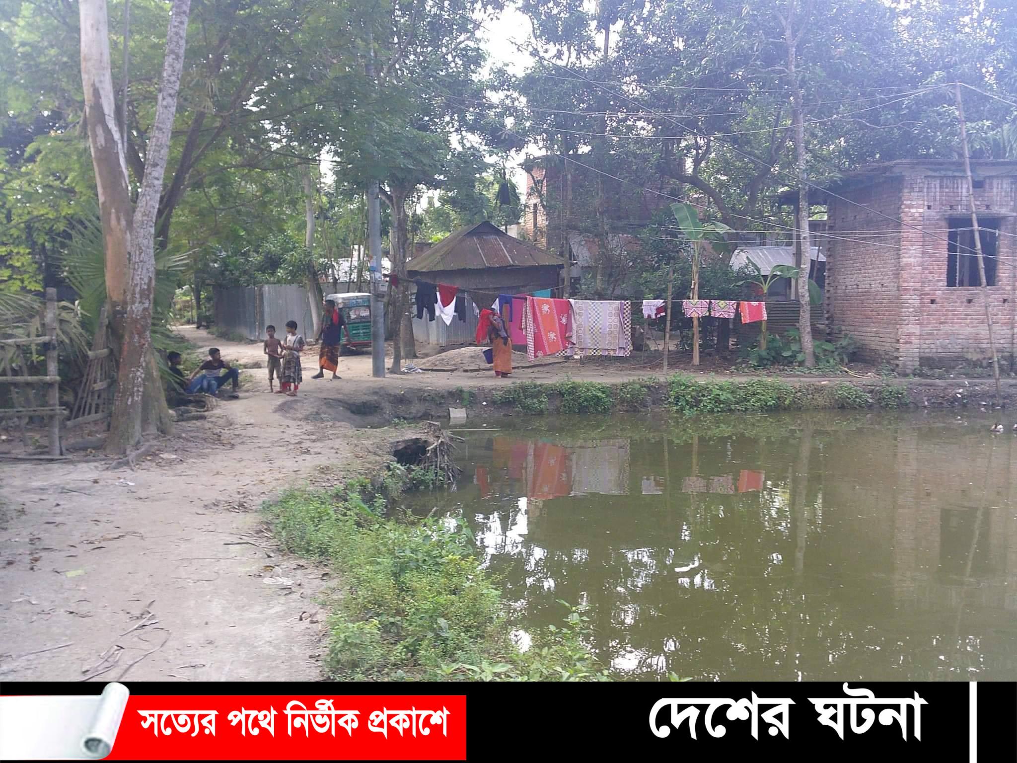 পলাশবাড়ীতে গাড়ানাটা সরকারি প্রাথমিক বিদ্যালয়ের রাস্তাটি ঝুকিপূর্ণ:সংস্কারের দাবী