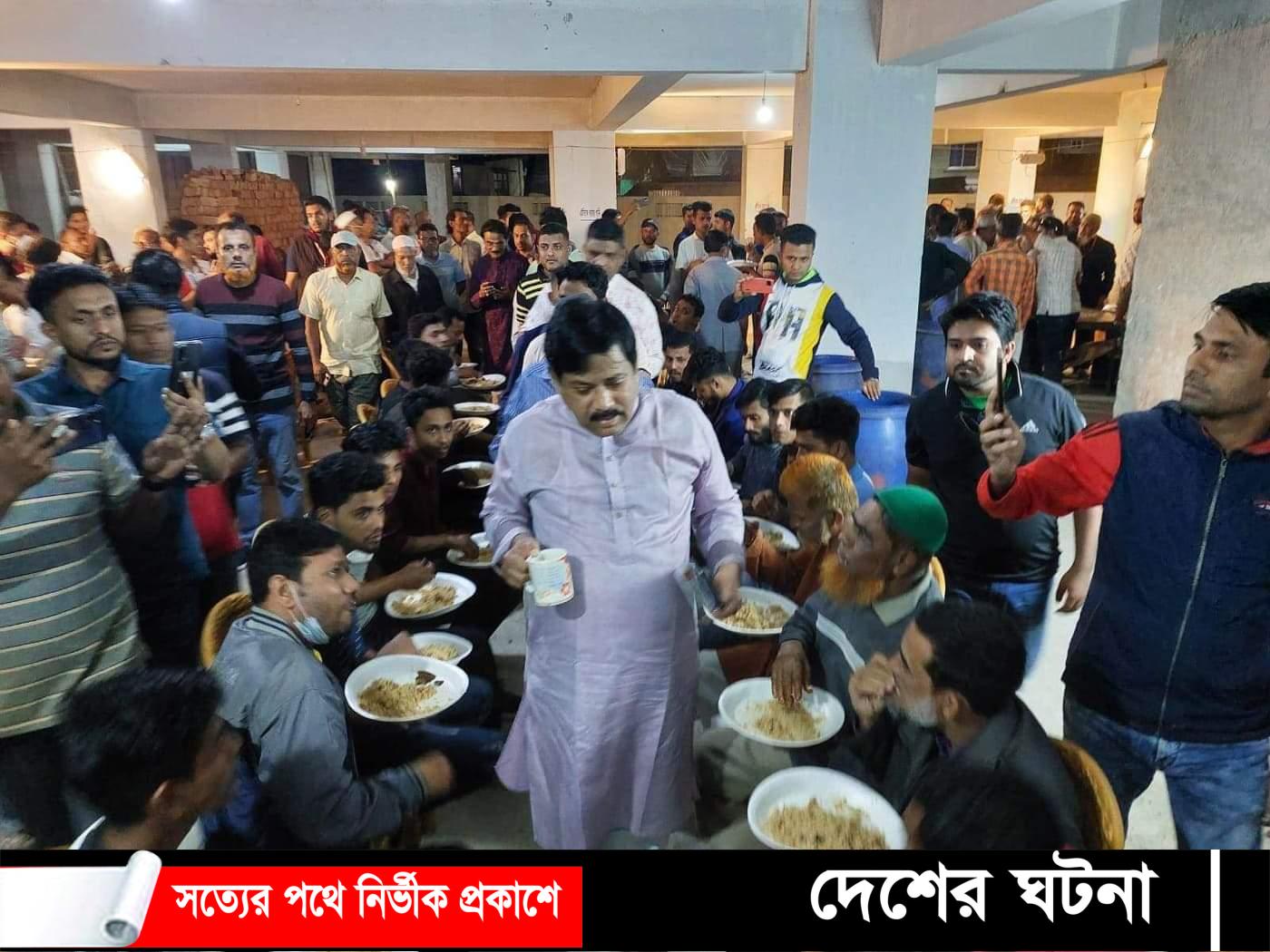 কুমিল্লায় এক দিন আগেই সমাবেশস্থলে বিএনপির নেতা-কর্মীরা