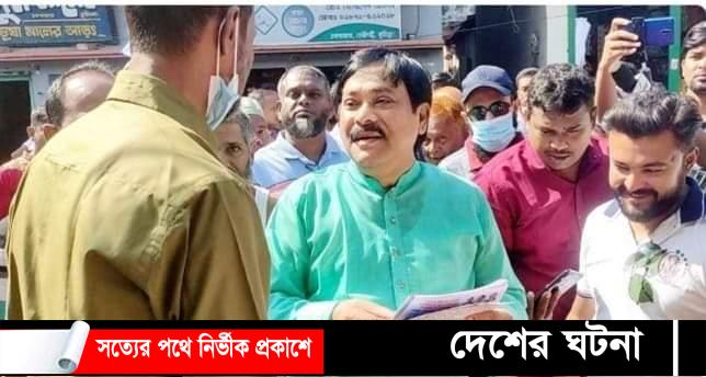 কুমিল্লায় বিএনপির সমাবেশ: লিফলেট বিতরণে সাক্কু