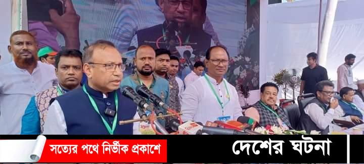 বিএনপি ছিনতাইকারী দল: কুমিল্লায় সমবায় মন্ত্রী তাজুল ইসলাম