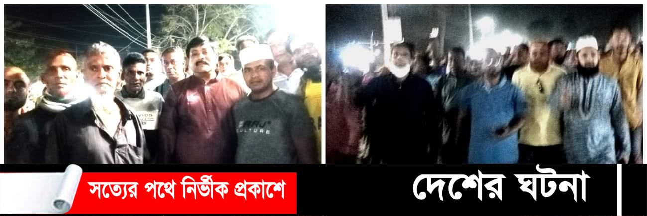 গণসমাবেশ কেন্দ্র করে সাবেক মেয়র সাক্কুকের গণসংযোগ জনতার ঢল নােমে