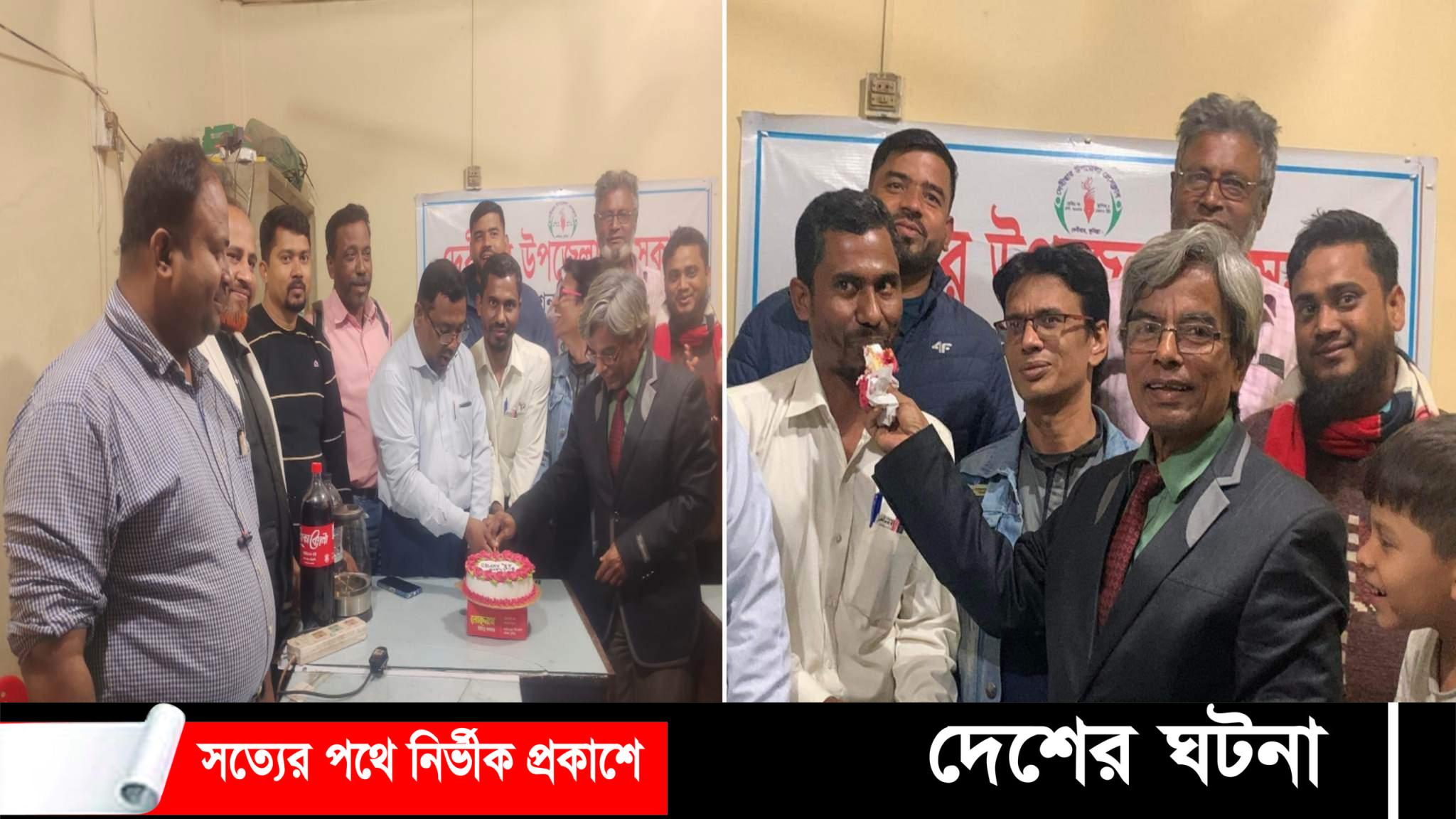 শীর্ষ নিউজ পোর্টাল দেশের ঘটনার সম্পাদকের ৩৭ তম জন্মবার্ষিকী পালন 