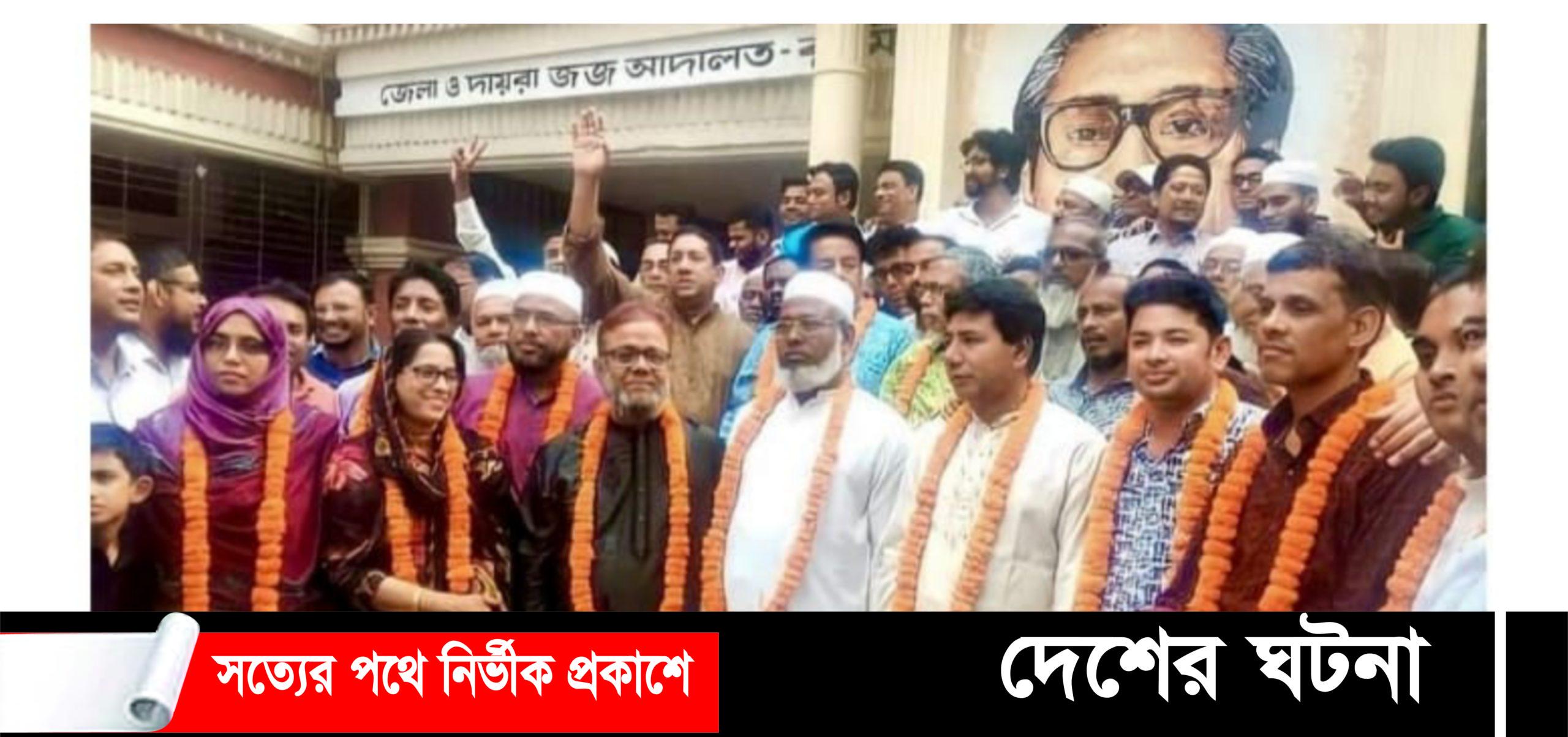 কুমিল্লা আইনজীবী সমিতির নির্বাচনে সভাপতি আহছান উল্লাহ ও সম্পাদক আবু তাহের