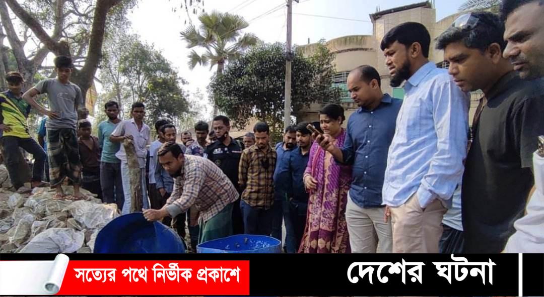 নওগাঁয় ভেজাল গুড় ও মিষ্টি তৈরি: ৯ প্রতিষ্ঠানকে ৬৭ হাজার টাকা জরিমানা!