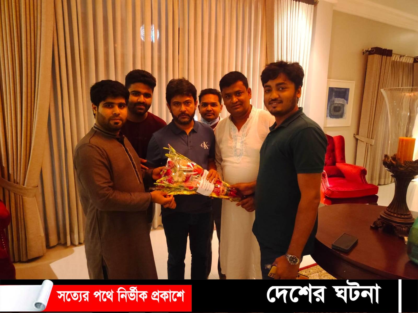 এমপি নিক্সন চৌধুরীর সাথে সদরপুর উপজেলা ডিজিটাল প্রেস ক্লাবের সদস্যদের সৌজন্য সাক্ষাৎ