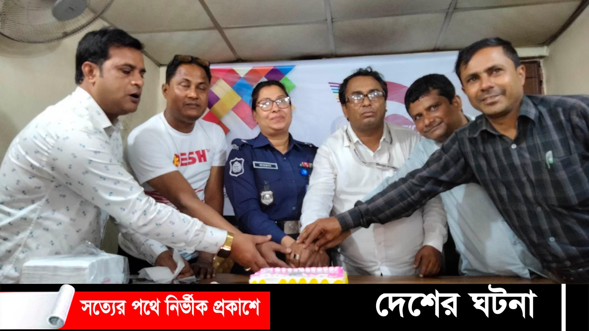 জয়পুরহাটে আমার সংবাদের প্রতিষ্ঠা বার্ষিকী পালিত 