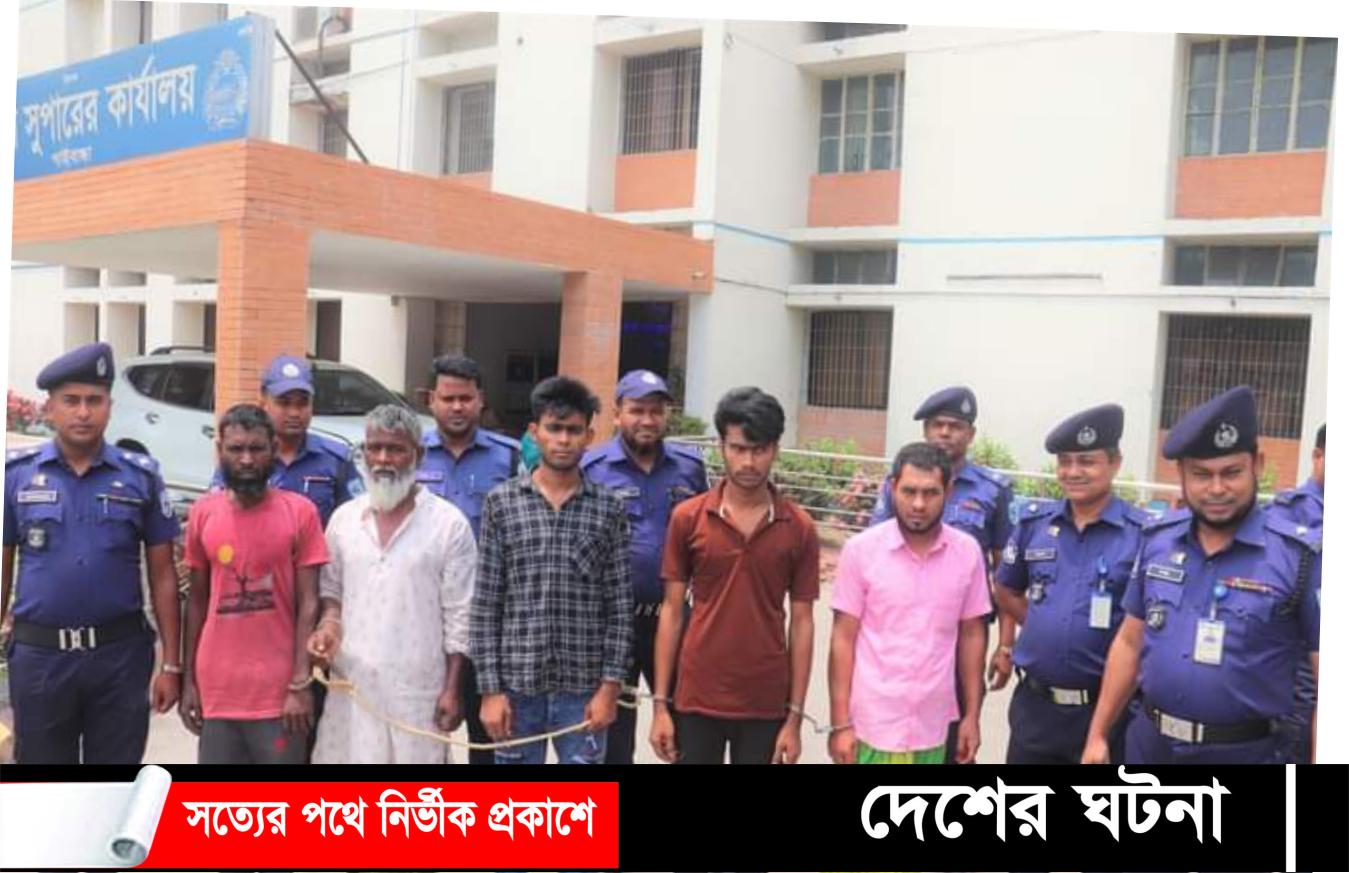গাইবান্ধায় কুলেস হত্যা মামলার রহস্য উদঘাটন ৫ জন গ্রেফতার