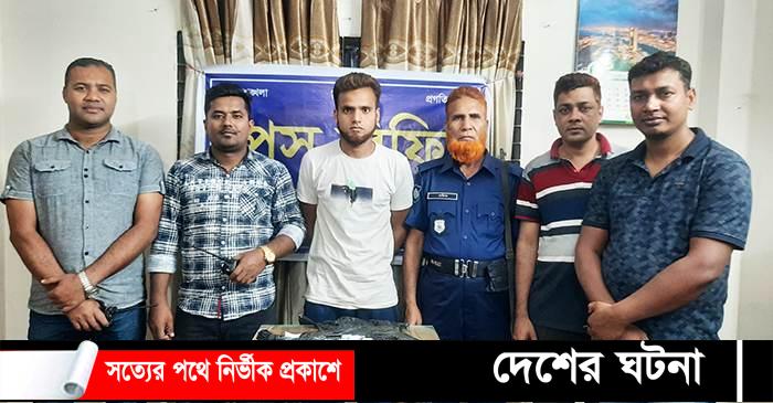 সান্তাহারে এ্যাম্পুলসহ মাদক কারবারি গ্রেপ্তার