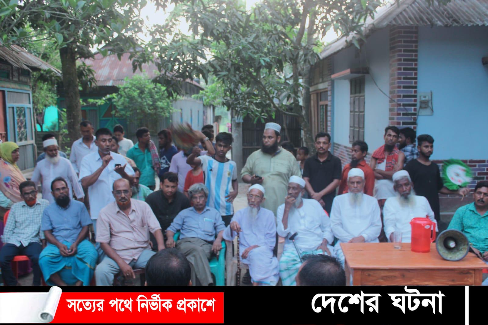 নিজ গ্রাম থেকে মেয়র পদে দেবীদ্বারের সাংবাদিক বাশারের নির্বাচনী প্রচারণা শুরু