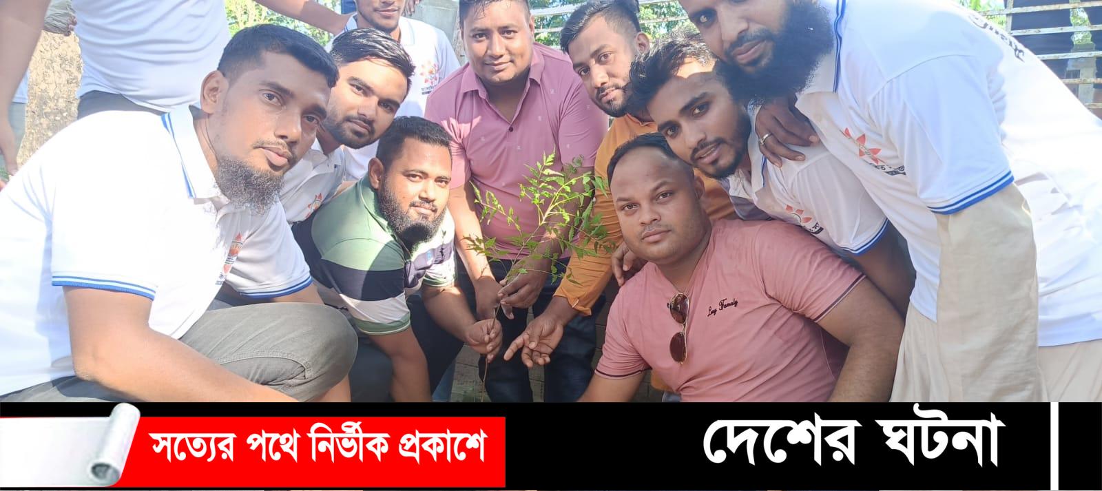 দেবীদ্বারে “সামাজিক উন্নয়ন আমাদের লক্ষ্য” সংগঠনের এর উদ্যোগে বৃক্ষ রোপন