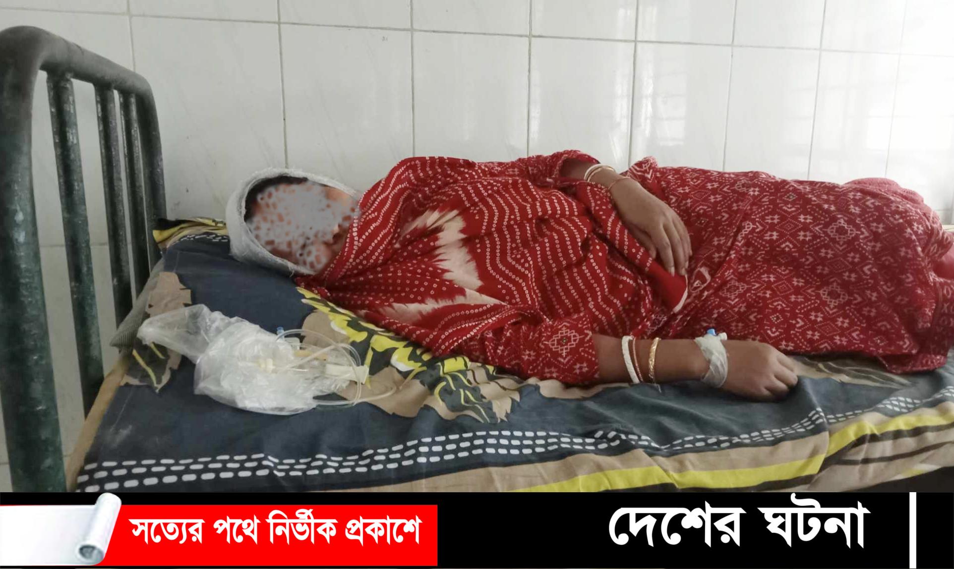 ছুড়িকাঘাতে গৃহবধূকে হত্যার চেষ্টা: থানায় অভিযোগ