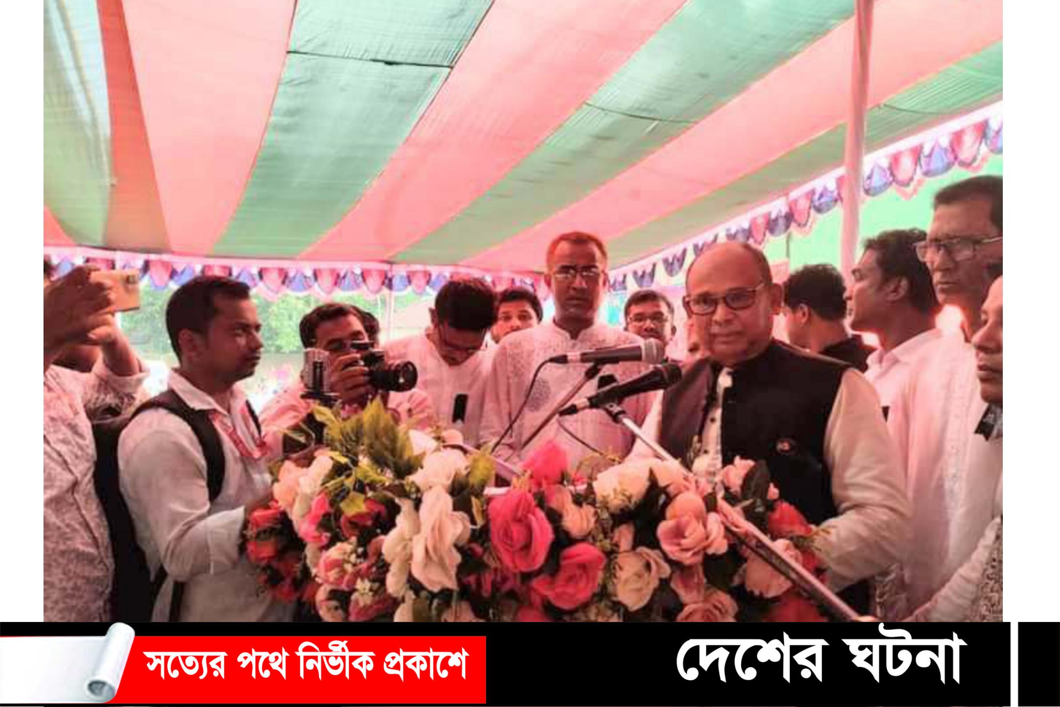 রামসাগর এক্সপ্রেস ট্রেনের উদ্বোধন করেন রেলমন্ত্রী নূরুল ইসলাম সুজন এমপি