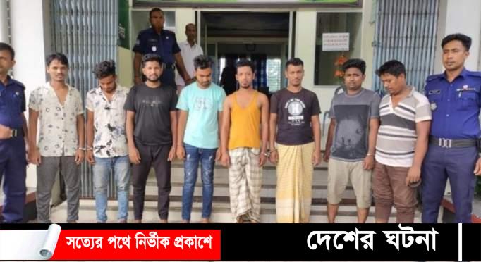 কুমিল্লার তিতাসে ৮ জুয়ারিকে আটক