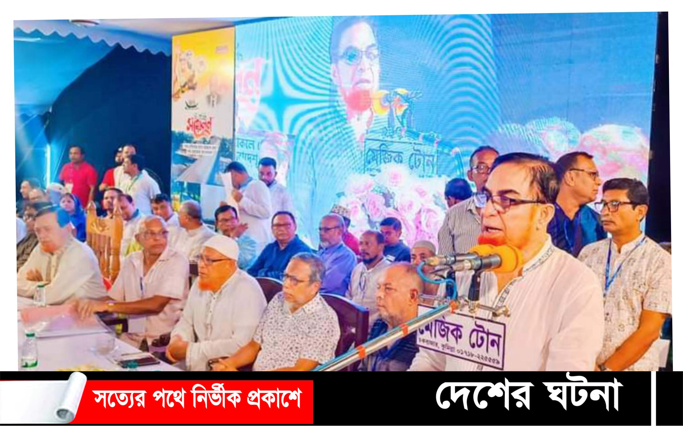 শান্তির কুমিল্লায় কোন চাঁদাবাজ থাকতে পারবে না-এমপি বাহার