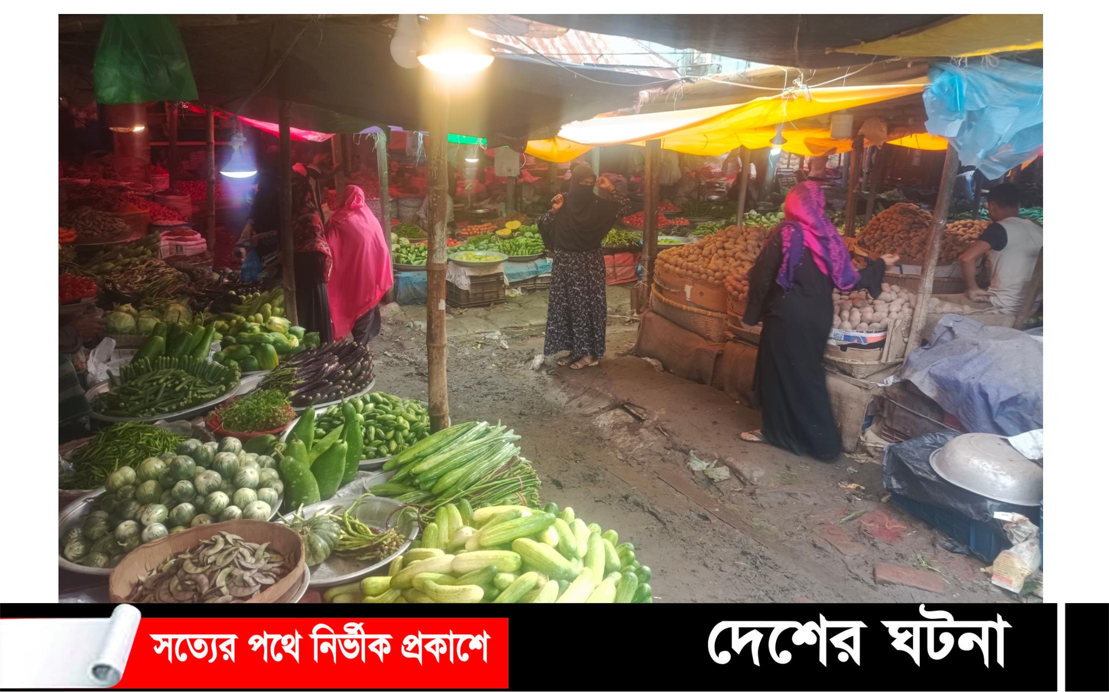 দেবীদ্বারে বেশী দামে আলু বিক্রি