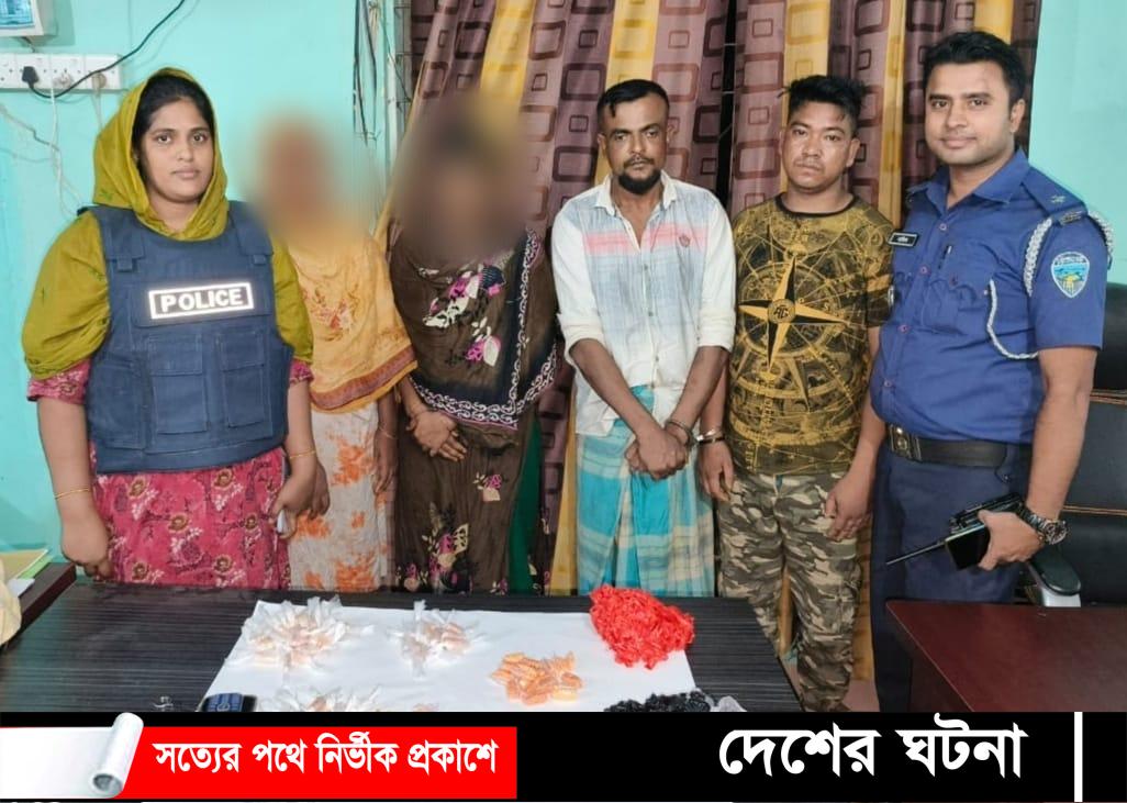 নোয়াখালীতে রোহিঙ্গার পেটে মিলল ইয়াবা গ্রেফতার ৪