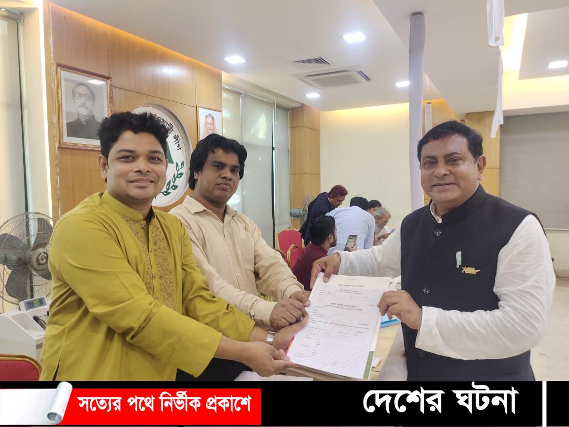 নোয়াখালী- ৪ আসন:আ’লীগের মনোনয়ন ফরম নিলেন শিহাব উদ্দিন শাহিন