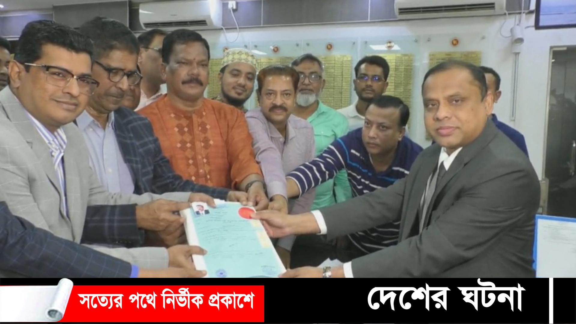 নোয়াখালী-৫ আসনে ওবায়দুল কাদেরের মনোনয়নপত্র জমা